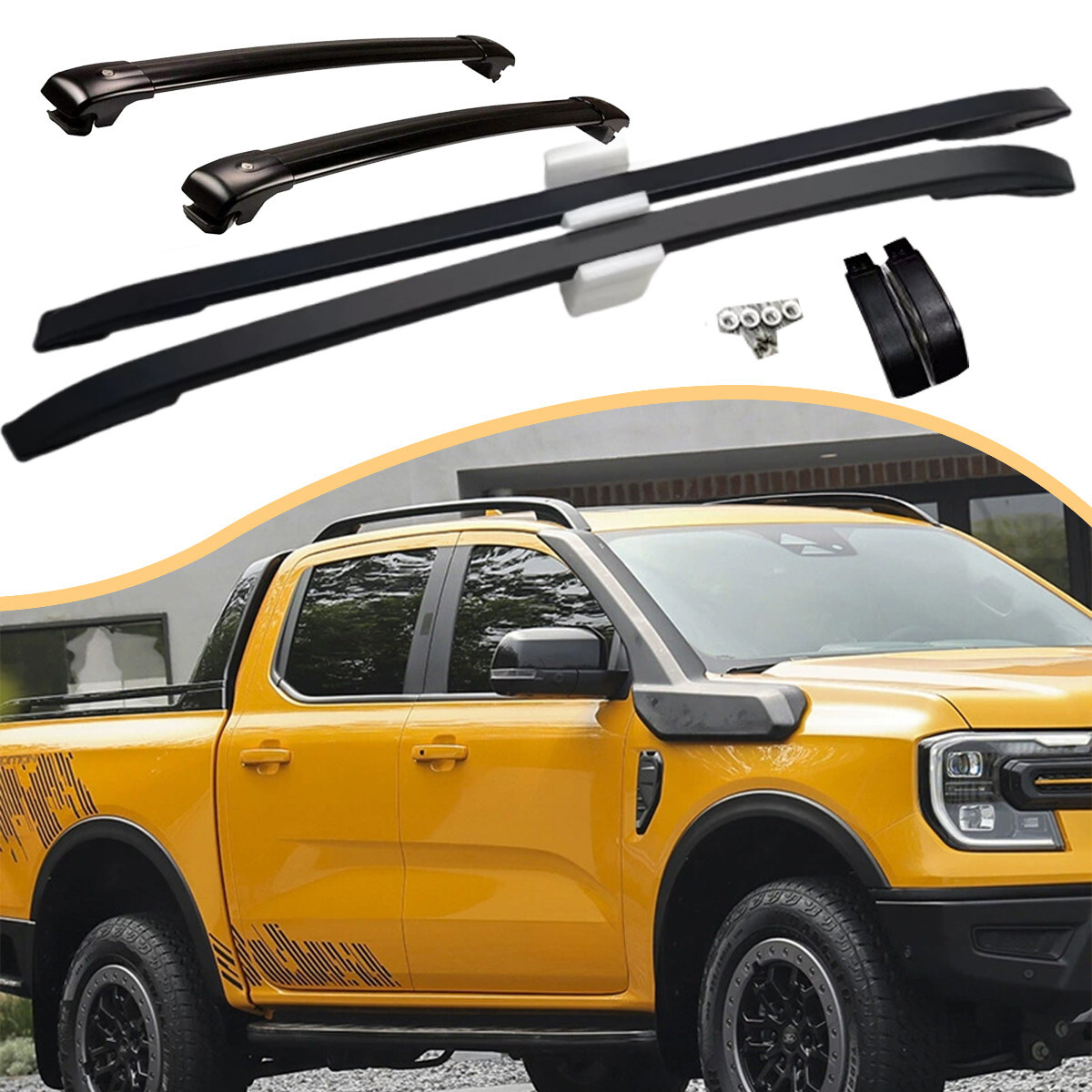 Crossfit Accessories - 포드 레인저 T9 2023-2025용 루프 레일