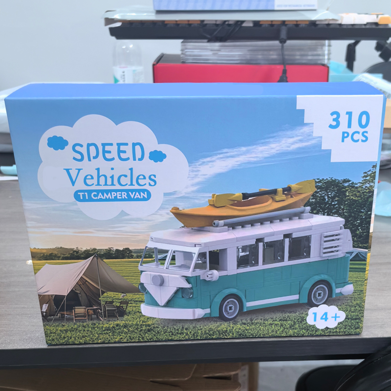 브릭링크 MOC 테크니컬 자동차 10220 VW T1  - Victor Racket Jetspeed 리뷰 및 가격