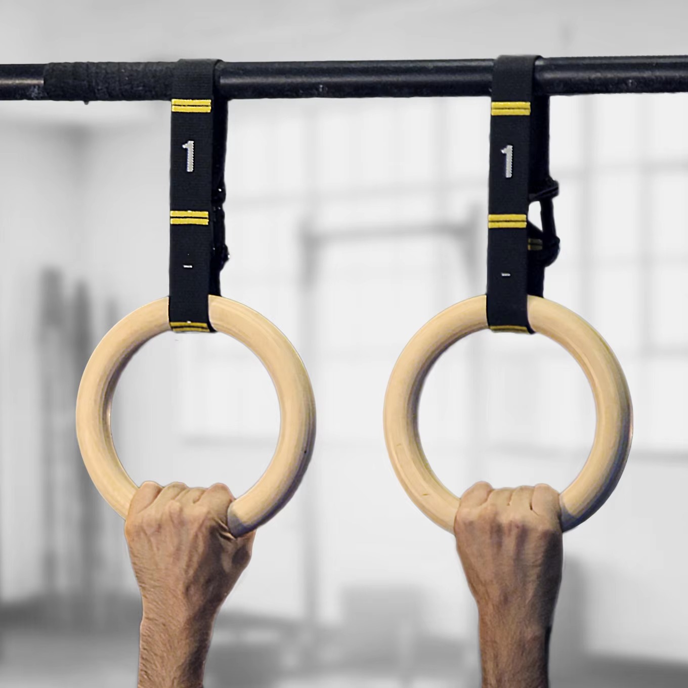 28/32mm 나무 체조 링, 미끄럼 방지 처리된 자작 - Gymnastic Ring Wood 리뷰 및 가격